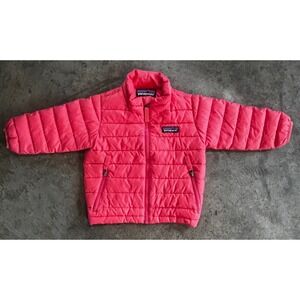 Kid's Baby PATAGONIA Pink  Down Quilted Puffer Jacket 6-12mnth